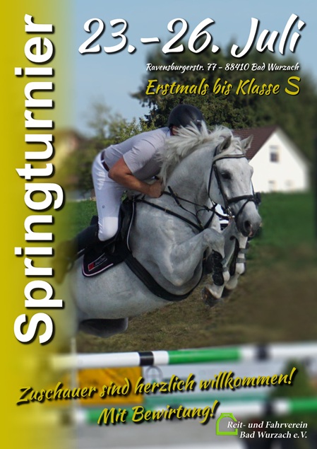 Plakat Springturnier